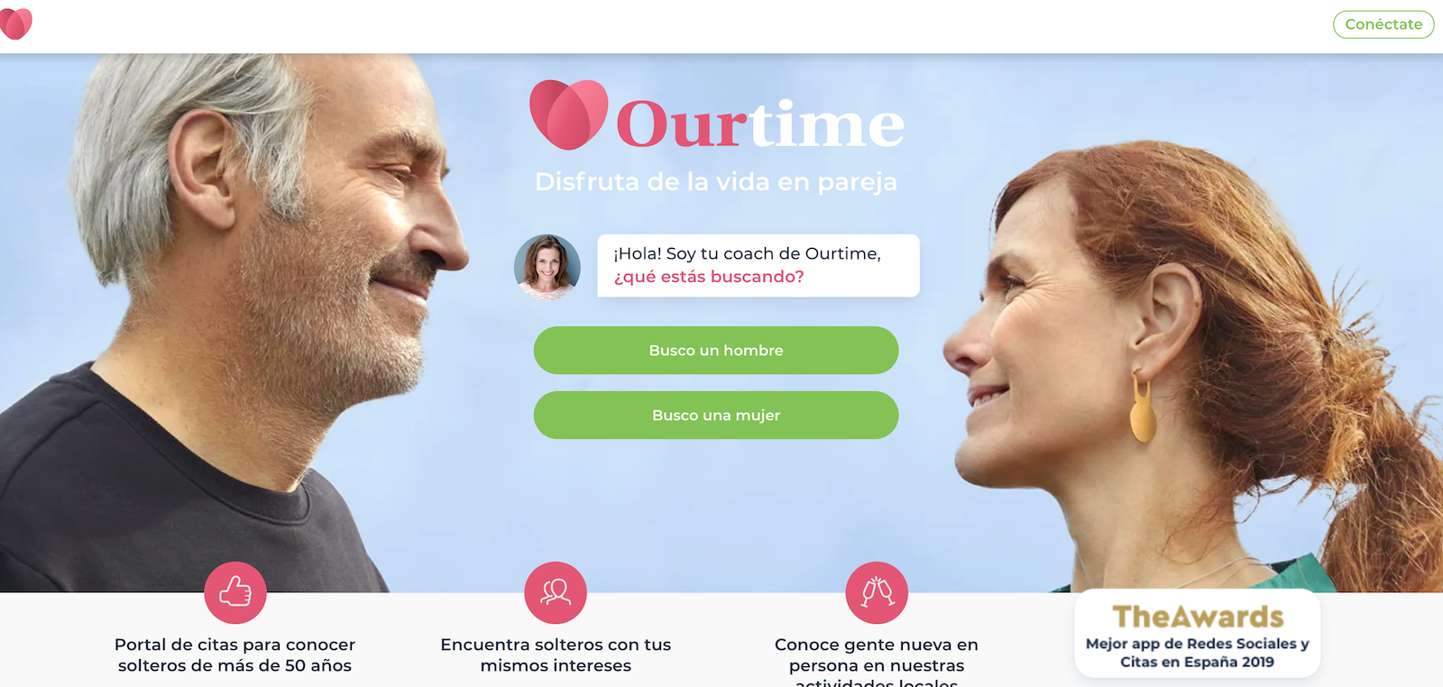 Descubre OurTime: La plataforma de citas online para adultos mayores